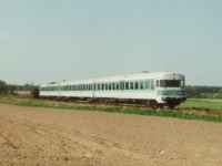 Triebwagen der Baureihe 634 bei St&ouml;cken