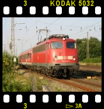 Schwanengesang der Baureihe 110.3 auf der Nord-S&uuml;d-Strecke