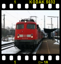 1145.04 am 26.03.1983 vor der Remise der Zfst. Landeck (Tirol).