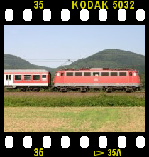 111 220-0 + 1044.024-? am 13.06.1987 mit D 1217 bei Stafflach.